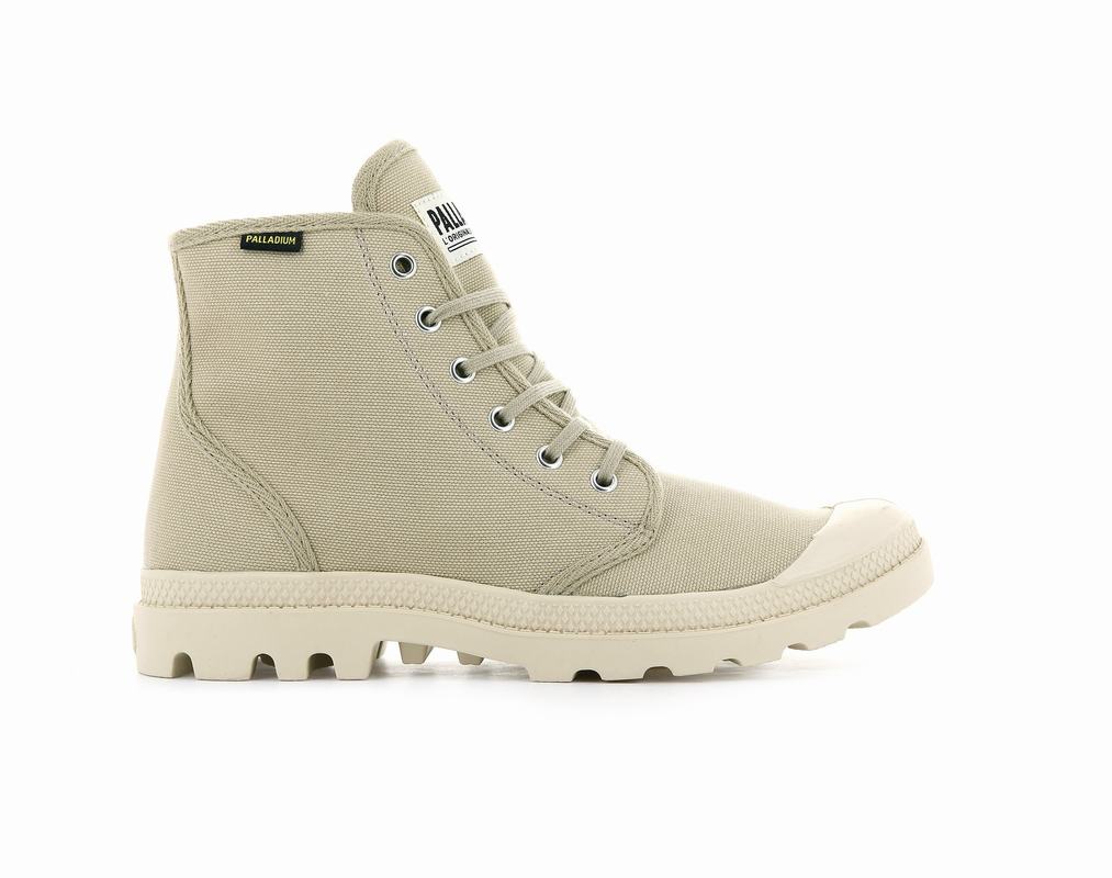 Palladium Pampa Hi Originale Damen Stiefel Beige ||621807-VUL||